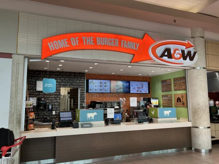 A&W burger
